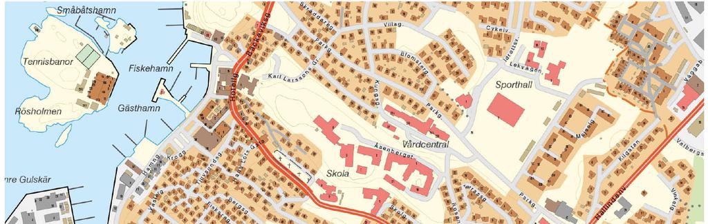 PLANENS SYFTE Syftet Syftet med ändringen av detaljplanen är att upphäva tomtindelningen från 1962 (14-GRA-142) för fastigheterna Gravarne 1:279, 1:39 och del av Gravarne 3:1, då den hindrar