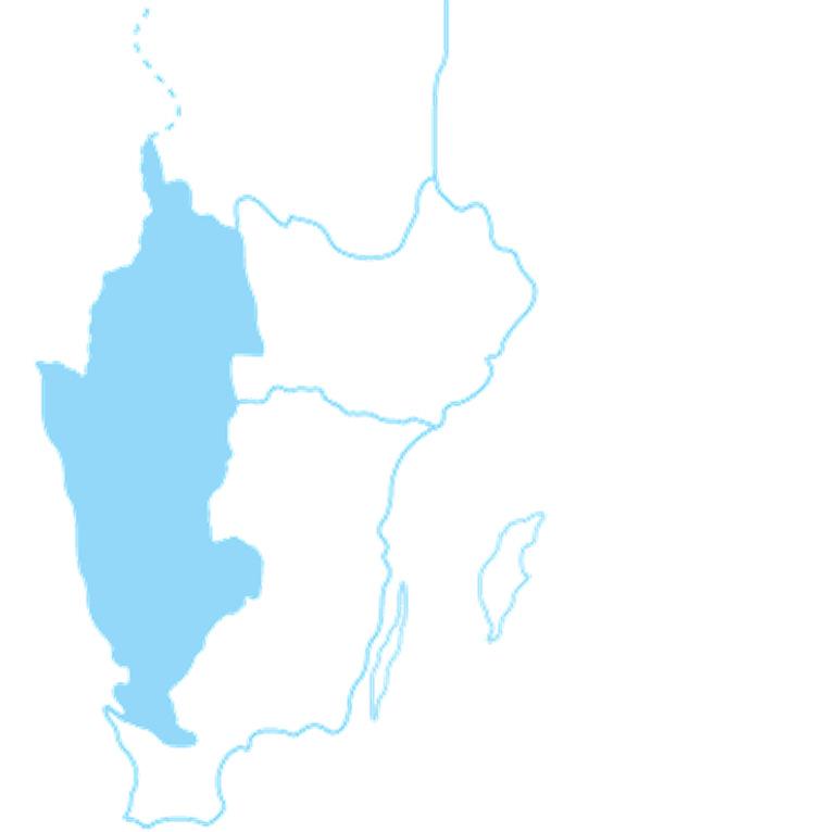 Vattenförvaltningen i Sverige -organisation Ytterst ansvariga Riksdag och regering (vattenförvaltningsförordningen) Samordning Vattenmyndighet Kansli Beslut Vattendelegationen Beredning