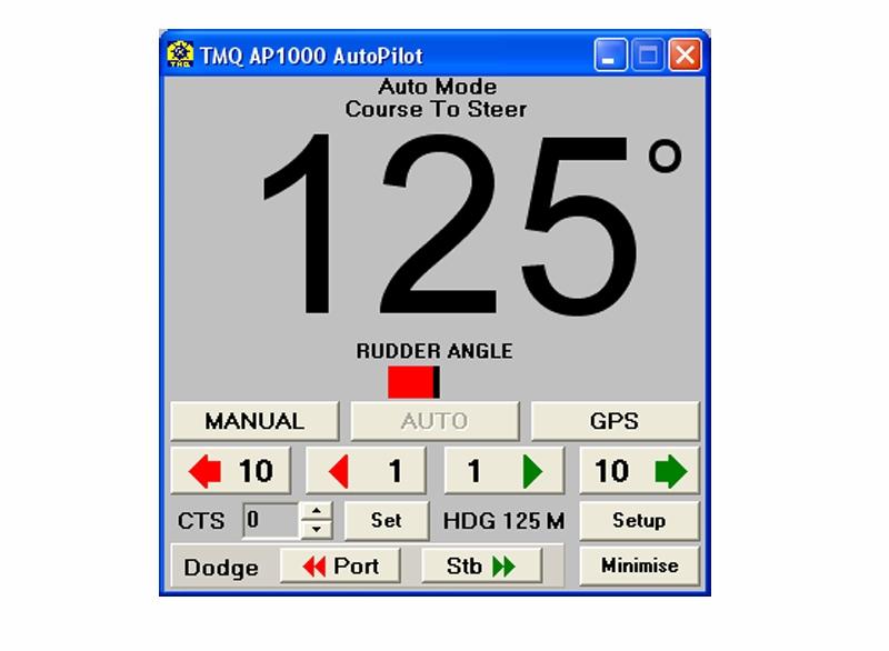 Manöverpanel: AP55HEAD AP1000 (PC-baserad) Kompass ELECOM