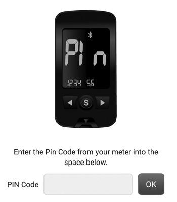 2 Tryck eller -knappen. Mätaren visar "OFF", "On" och "PAIr" i tur. För att para smartphone och mätaren, tryck på S-knappen när "PAIr" blinkar på skärmen. 2 3 Välj din mätare på SmartLogapps skärm.