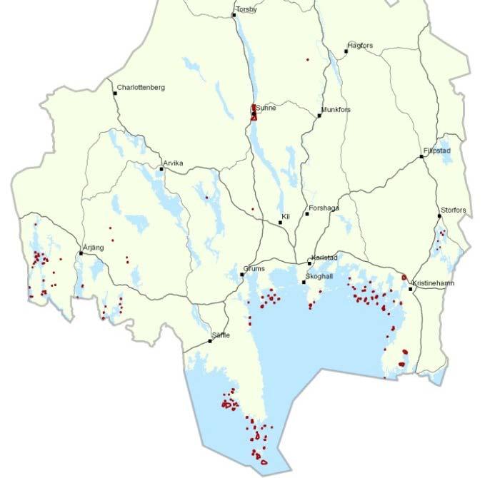 Av Sveriges nära 4100 Natura 2000-områden återfinns 139 i Värmlands län.