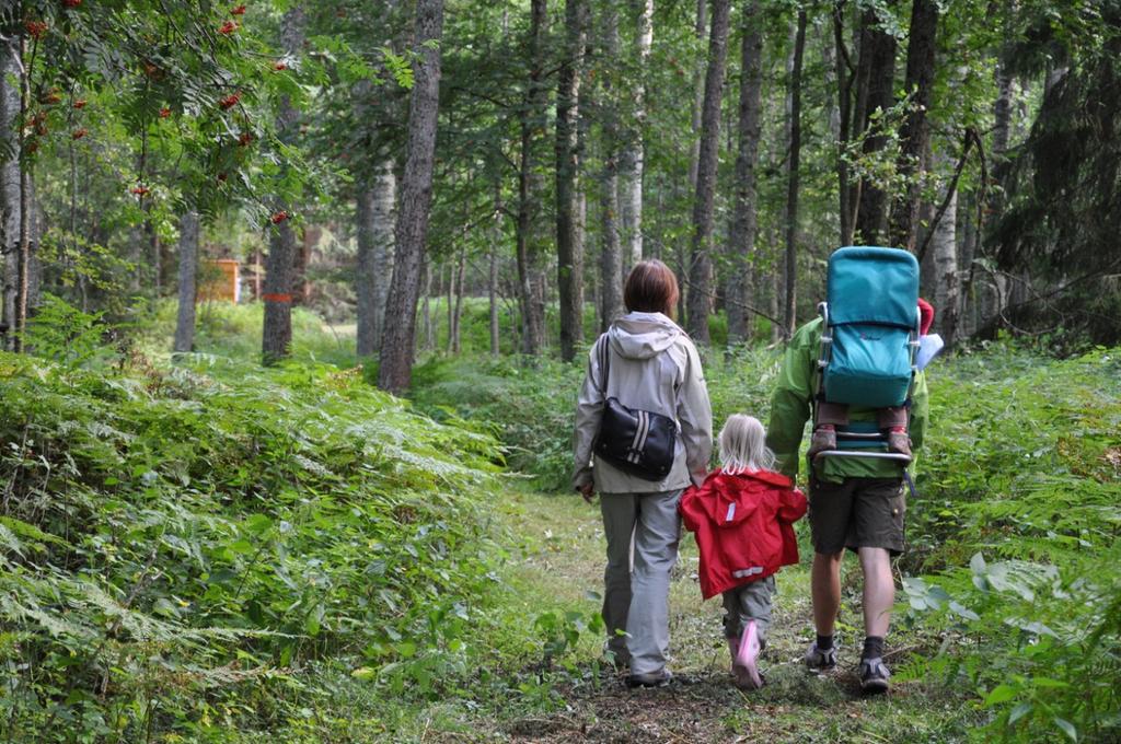 Naturreservatet Niklasdals lövskog i Karlstads kommun.