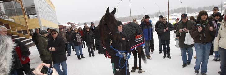 några jobb till innan nästa start. Sergei Hanover - Är rejält jobbad hela vintern och känns riktigt fin i jobben.