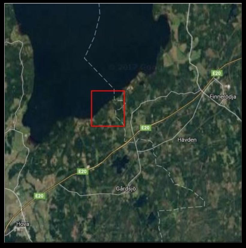 Karta: Google Earth.