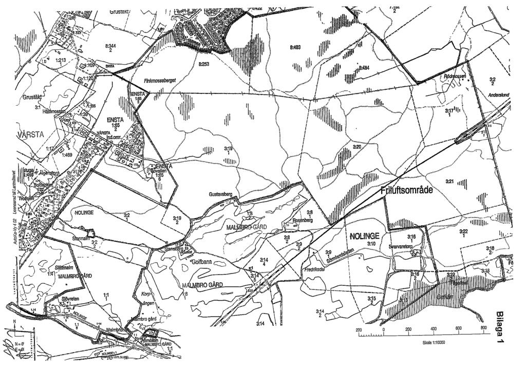 y Skala 1:10000 \ \ \ Andersltmti r-"""" 3:18 ^ v /6ruståk r & brusiaki/ Finkmasseberget \ { * Yr 4 <\ \^r^r"