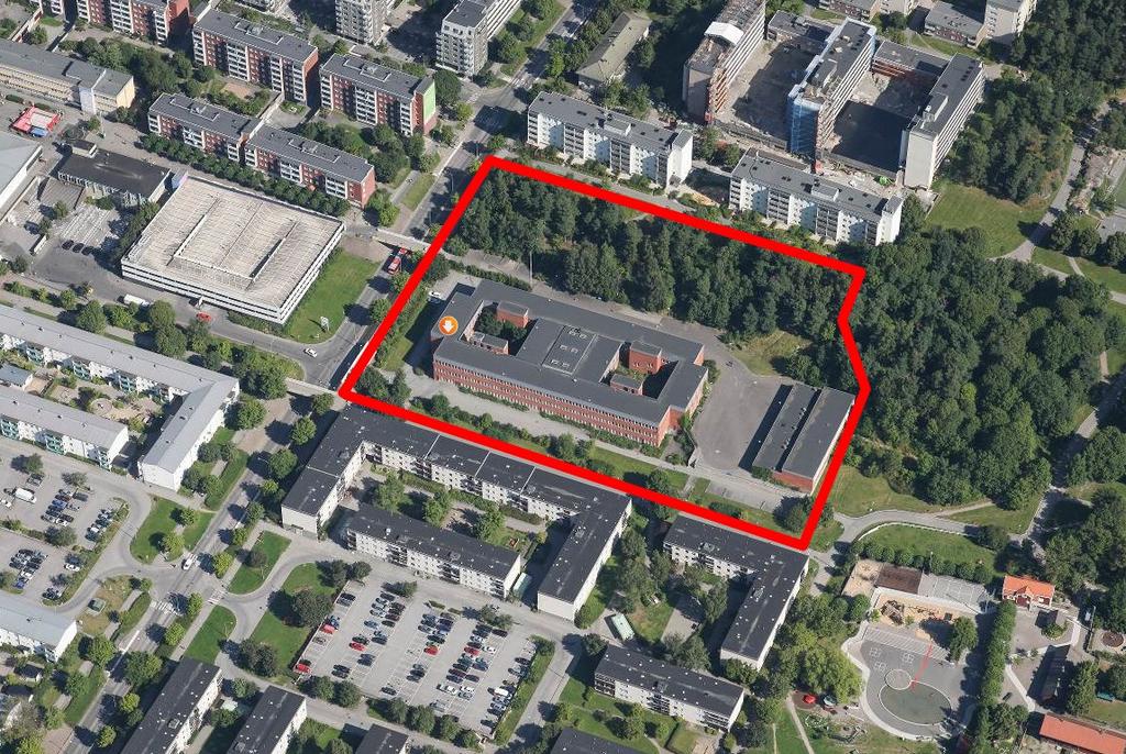 Sida 4 (12) Markanvisning och ansökan om planändring AB Svenska Bostäder har inkommit med en ansökan om markanvisning för 6 000 kvm kontor för Spånga-Tensta stadsdelsförvaltning och 170 lägenheter