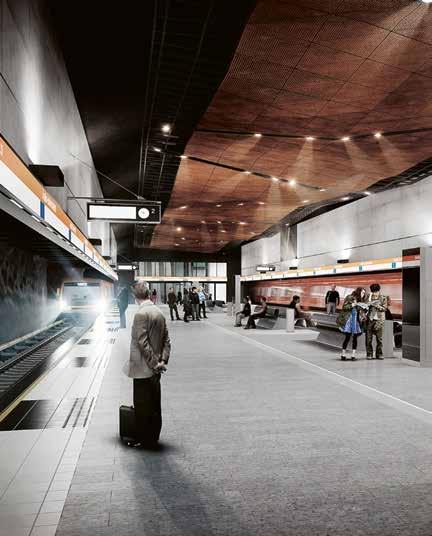 TUNNELBANA FÖR EN VÄXANDE STAD Om tio år kopplas Nacka och T-centralen samman med 11 kilometer ny tunnelbana, den största satsningen på Stockholms tunnelbana i modern tid.