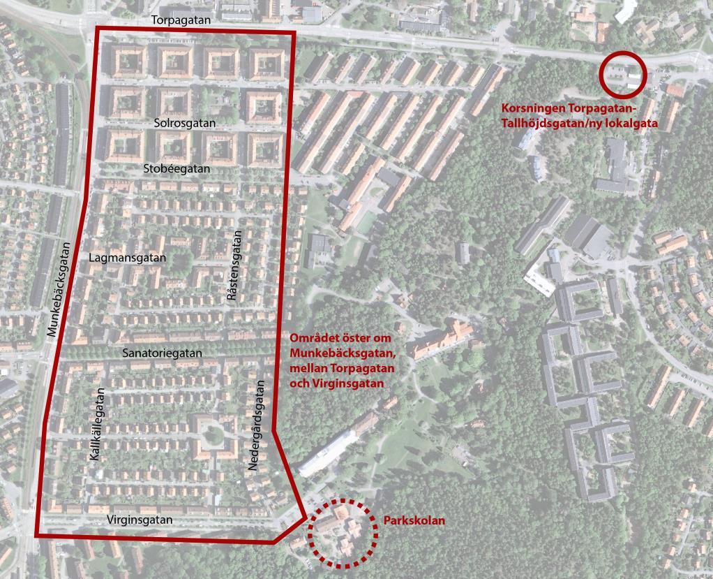 TRAFIKUTREDNING ÖSTRA KÅLLTORP 3/14 1 Bakgrund, syfte och omfattning Detaljplan för bostäder och skola i Östra Kålltorp har under sommaren 2014 varit på samråd.