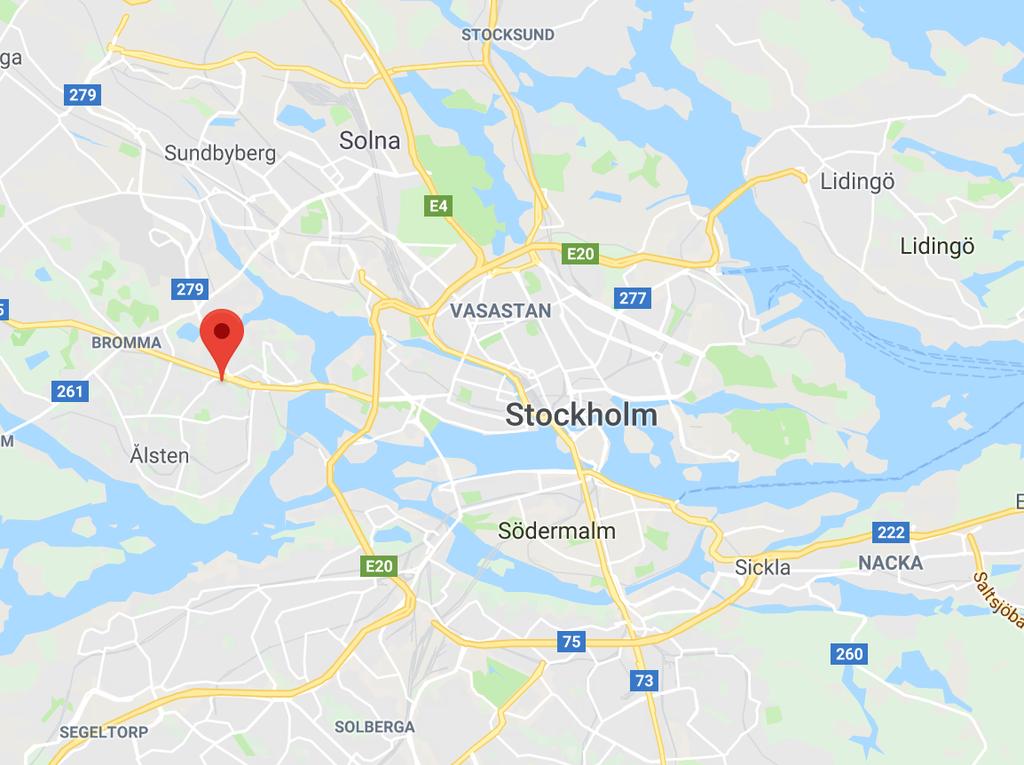 4 Fallstudie 4.1 Stora Mossen Stora Mossens tunnelbanestation ligger på gröna linjen väster om Stockholm, se Figur 1. Den nås med linje 19 mot Hässelby Strand och linje 17 mot Åkeshov.