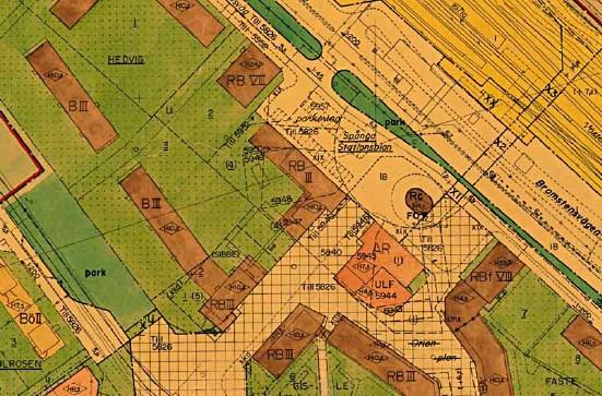 Sida 4 (13) Gällande stads- och detaljplan. Ungefärligt planområde inom streckad linje.