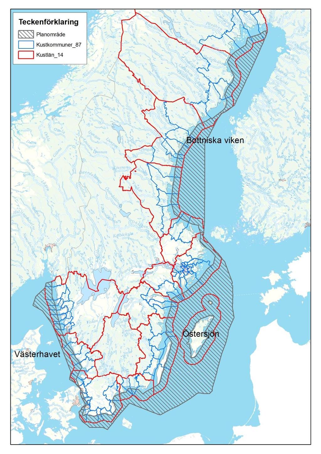 Översikt Ny lagstiftning på G för havsplanering