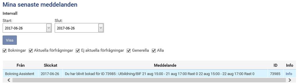 2 STARTSIDAN När du har loggat in kommer du till Startsidan. Högst upp ska det stå Välkommen och ditt namn. Skulle det stå någon annans namn måste du maila till larknuten@katrineholm.