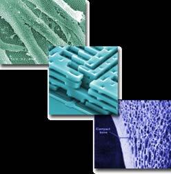 Biomaterial Material som baserar sig på biologiska molekyler och strukturer eller är