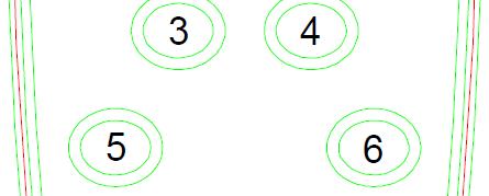 Numrering av knappar Radio / CAN ID 20, I/O-portar: 1. Knapp 1 2. Knapp 2 3. Knapp 3 4. Knapp 4 5. Knapp 5 6. Knapp 6 7. Knapp 7 8. Knapp 8 Radio ID 21, I/O-portar: 1. Knapp 9 2. Knapp 10 3.