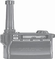 RÄKNA MED OSS BRUKSANVISNING VHF MARIN TRANSCEIVER IC-M10 E M10 E ver 2 980408 C Swedish Radio Supply AB Icom Inc.