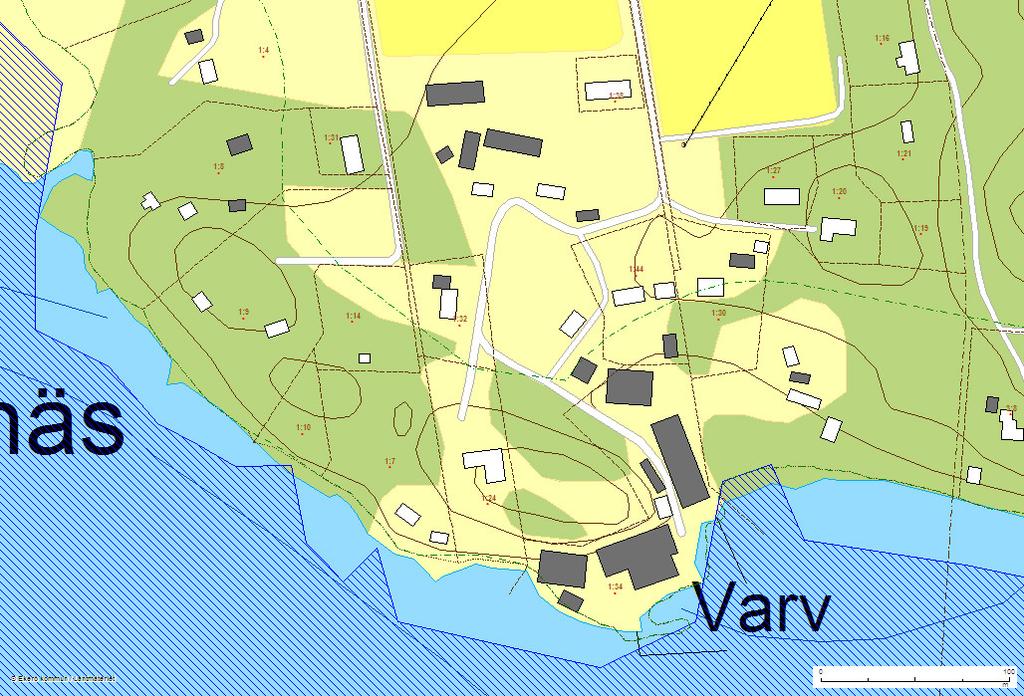 10(11) TILLGÄNGLIGHET Tillgängligheten i området kommer att vara svår att göra något åt.