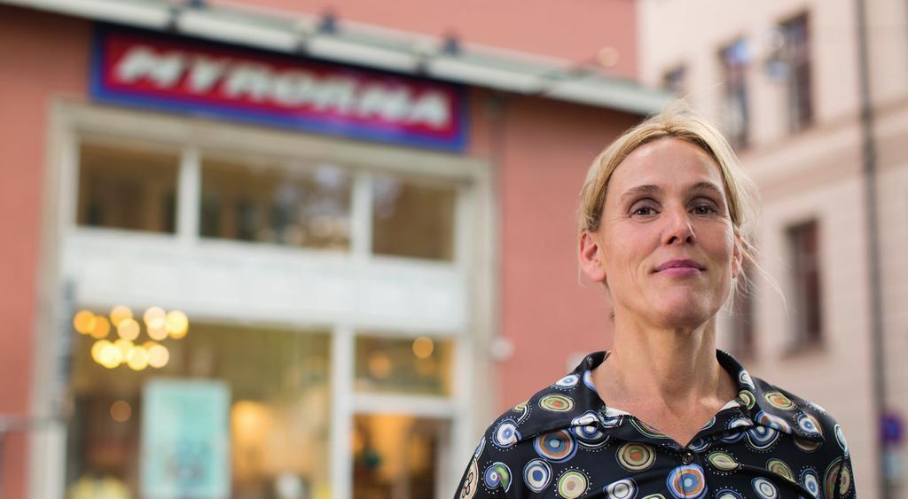 Intervju med VD Caroline Andermatt Vi måste använda det vi redan har i mycket större utsträckning Vilka viktiga framsteg har Myrorna gjort inom hållbarhetsområdet under året?
