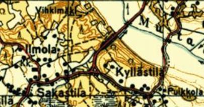 Efter sprinten åkte vi ca 60 km östsydöst till den församling som på den finska tiden hette Valkjärvi där vi skulle bo i en stugby på en skidanläggning vid ett samhället som heter Korobintso på