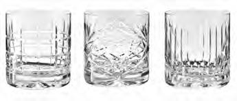 JFK TUMBLERS, SET OF 6 Ett mycket elegant set med 6 st whisky