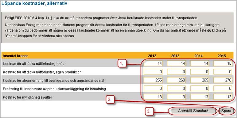 För att gå till nästa steg klickar du på Nästa knappen. 11.4.12 Uppgifter hämtade från Årsrapporter i Neon Här visas de värden som har hämtats från Årsrapporter i Neon.