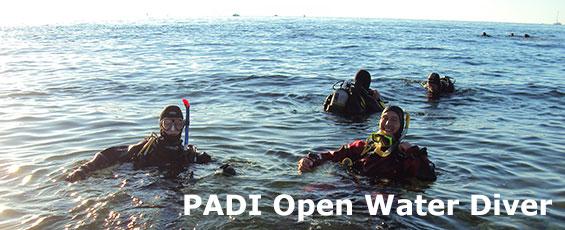 PADI Open Water Diver är grundkursen i PADI:s utbildningssystem och därmed den kurs som möjliggör för dig att nå den nya världen under ytan.