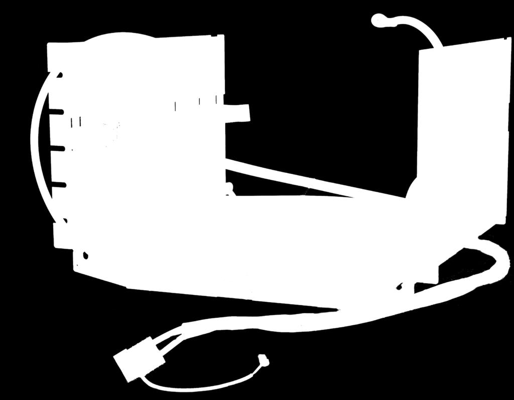 Anslutning batterier 2 x + (röd) och 2 x - (svart) (Not: en minuskabel är