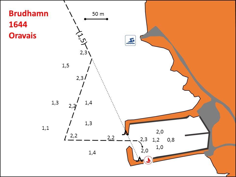 1644 Oravais båthamn och gästbrygga