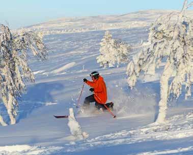 SKIDBACKAR GRÖVELFJÄLL Med 8 pister och 4 liftar. Längsta nedfart 1500 m. Öppet från: 21/12-5/1, kl. 9.30-15.30. 31/1-22/4, kl. 9.30-16.30. LÖVÅSLIFTEN Med 2 pister och 1 lift. Längsta nedfart 650 m.