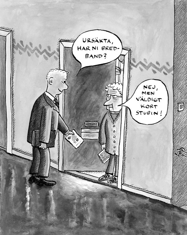 Komplext och komplicerat? Alla har inte tillgång till information via webben. Bild: Robert Nyberg ionsavgiften.