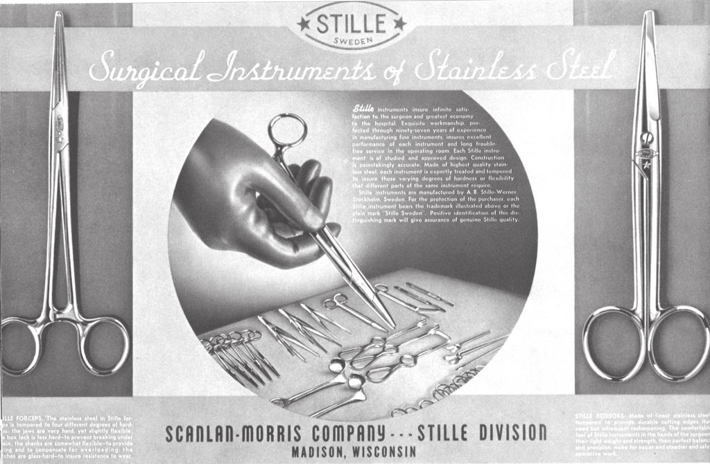 Stille i korthet Stille grundades 1841, och är ett av världens äldsta medicintekniska företag.