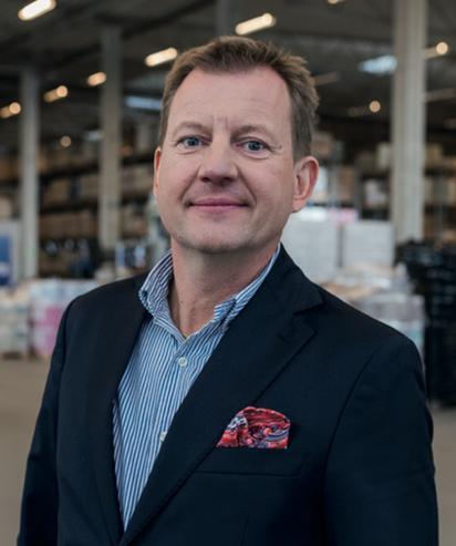 VD har ordet "Lanseringen av vårt nya samlade sortiment under varumärkena Lahega, Strovels och Liv har mött positivt gensvar på marknaden.
