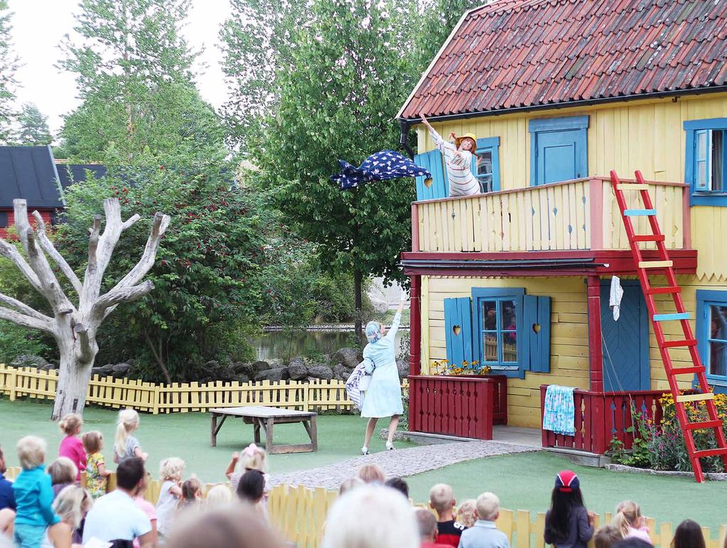 VÅRA STYRKOR VÅRA STYRKOR Astrid Lindgrens Värld är en teaterpark där besökarna kan uppleva Astrid Lindgrens sagofigurer i sina riktiga miljöer.