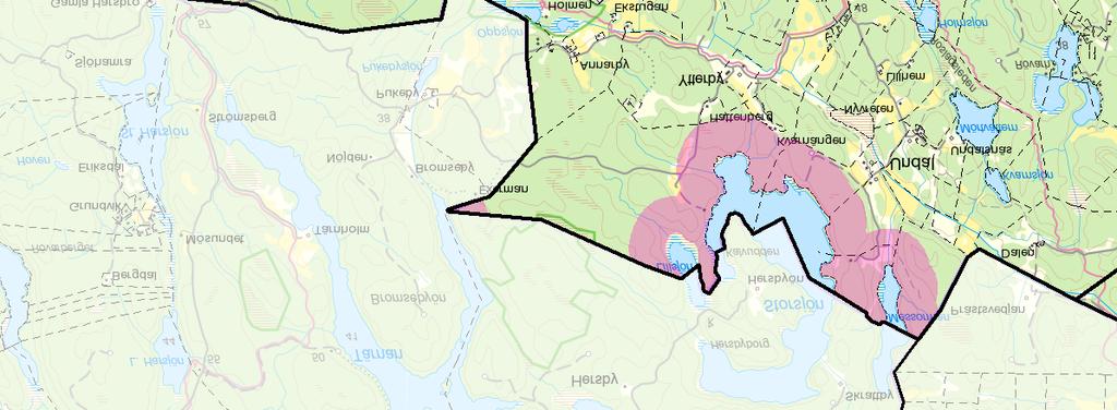 Bilaga 1 Karta 2 (11) NORRTÄLJE Utvidgat strandskydd i Österåkers kommun VALLENTUNA Tillhör Länsstyrelsens beslut 2014-11-18 för