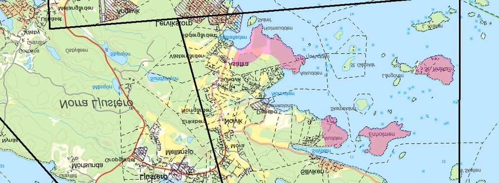 Bilaga 1 Karta 8 (11) Utvidgat strandskydd i Österåkers kommun ") F1 Tillhör Länsstyrelsens beslut 2014-11-18 för Österåkers kommun.