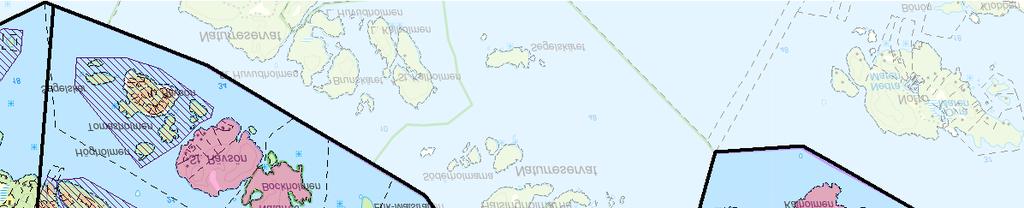 Detaljplan Fastighetsgräns 0 300 600 900 Meter 1:30 000 ± Upplysningar För övriga strandområden visas inte det generella