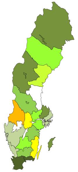 CPUP - vuxen Vuxenuppföljning i 20 av 21 regioner Uppföljningsprogrammet för vuxna med CP infördes i Skåne och Blekinge 2011 efter ett pilotprojekt i södra Sverige under 2009-2010.