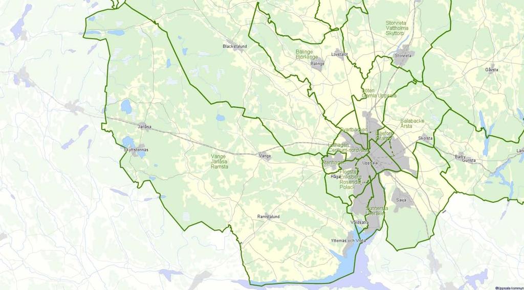 STRATEGISK FÖRSÖRJNING AV UTBILDNINGSLOKALER Vänge / Järlåsa / Ramsta Enheter - kommunal Järlåsa förskola Ramsta förskola Vänge förskola Arkitektens förskola Dagbarnvårdare i Södra Hagunda