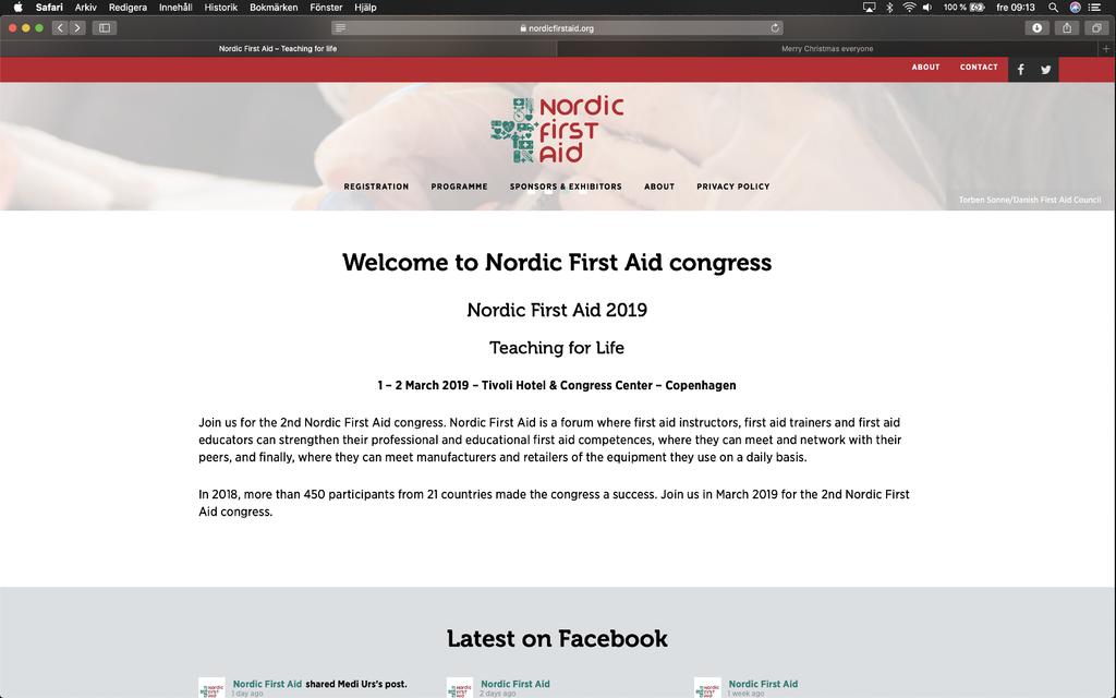 16 Nordisk första hjälpen kongress