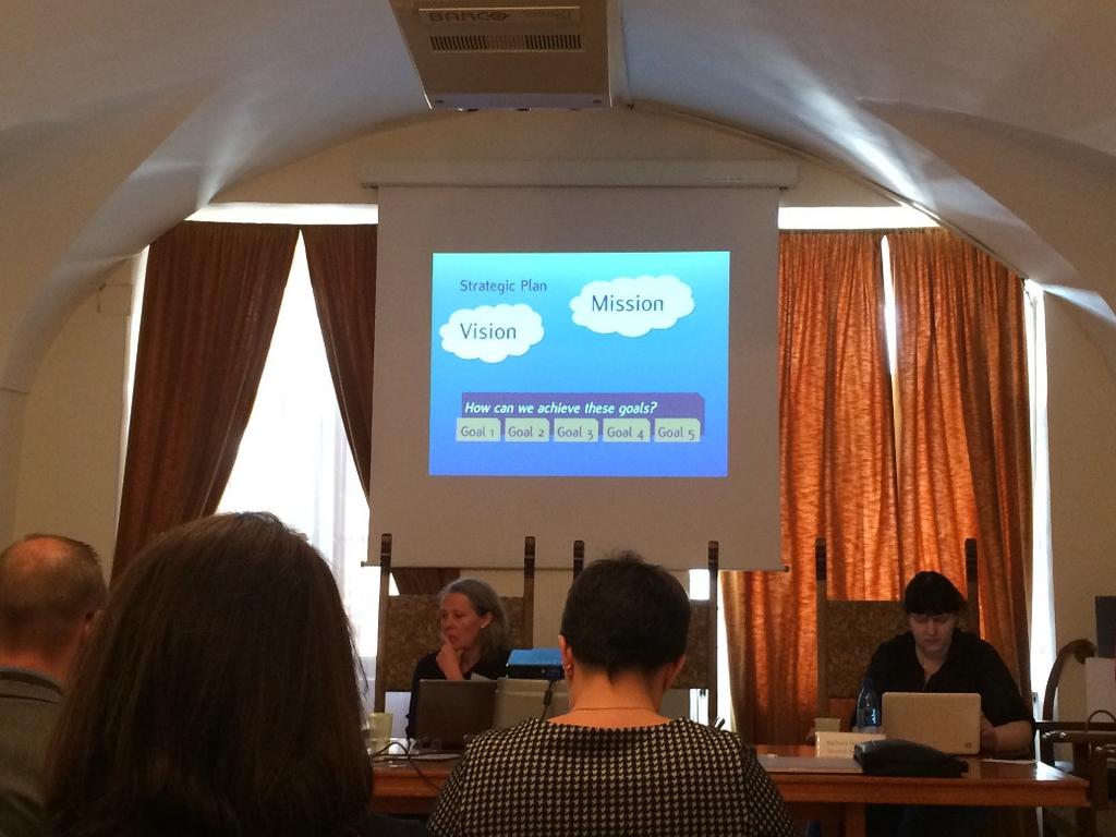 Presentation av den strategiska planen och dess genomförande på E.C.C.O.s GA. Ekonomi På mötet presenterades budgeten för nästa år.