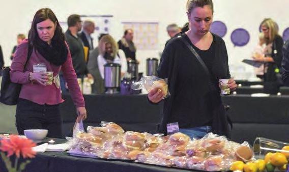 com Sponsra fika/lunchpaus Bjud konferensgästerna på fika