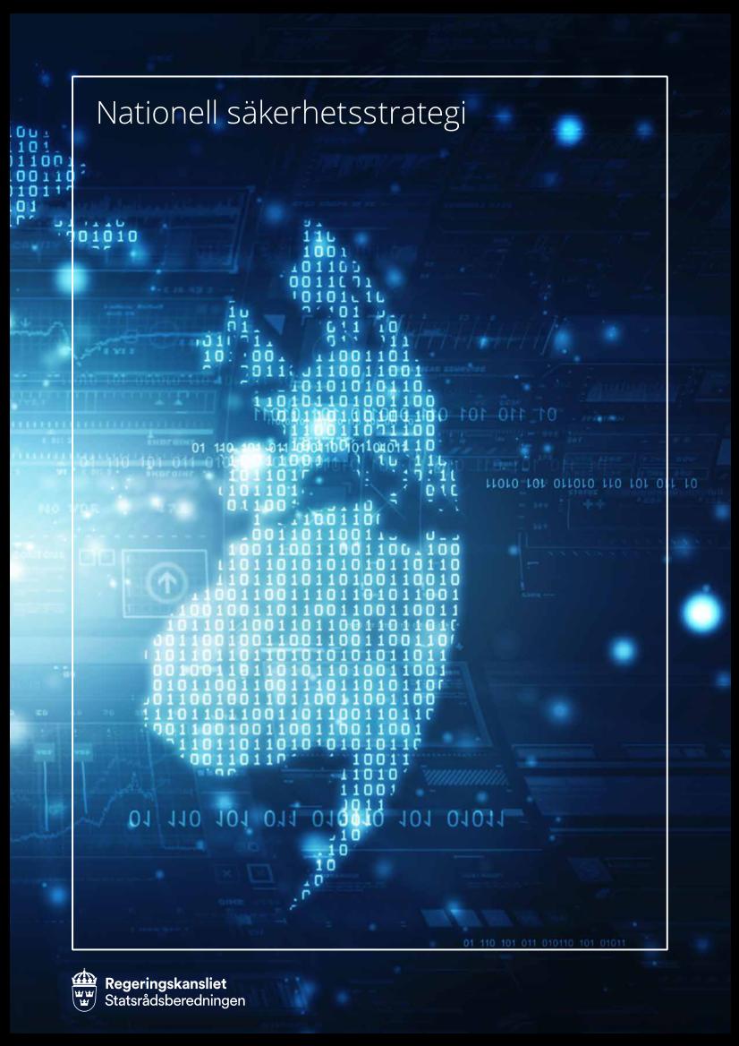 www.netnod.se Nationell säkerhetsstrategi - 2017 Vår förmåga att förebygga, motstå och hantera kriser och situationer under höjd beredskap ska vara stark.