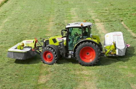 CLAAS traktorkoncept visar sig från sin bästa sida i ARION 400.