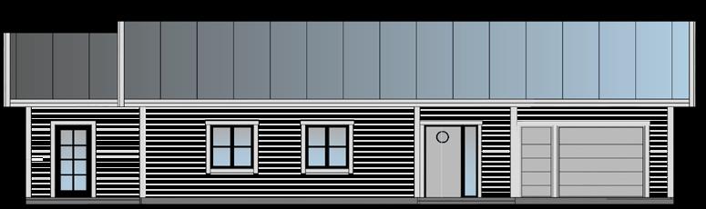 PLANLÖSNING SOLVILLA 135 6 RoK Entréfasad Trädgårdsfasad SOLVILLA 135 173 M 2 UNDER SAMMA TAK 1-PLAN - 6 RoK - CA 135