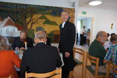 Kyrkoherdemottagandet Den 26 september mottogs Johan Åkesson som kyrkoherde i Stora Köpinge församling.