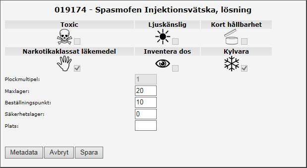 Manual Hamlet 2.1 Sidan 77 av 101 Genom att föra muspekaren över den första kolumnen, ArtNr, kan man se artikelns pris.