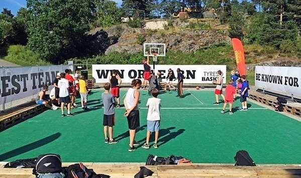 sommaraktivitet som vi arrangerade med stöd av Tyresö