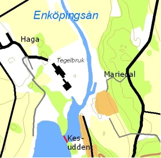 Kommunernas gränser i Mälaren.