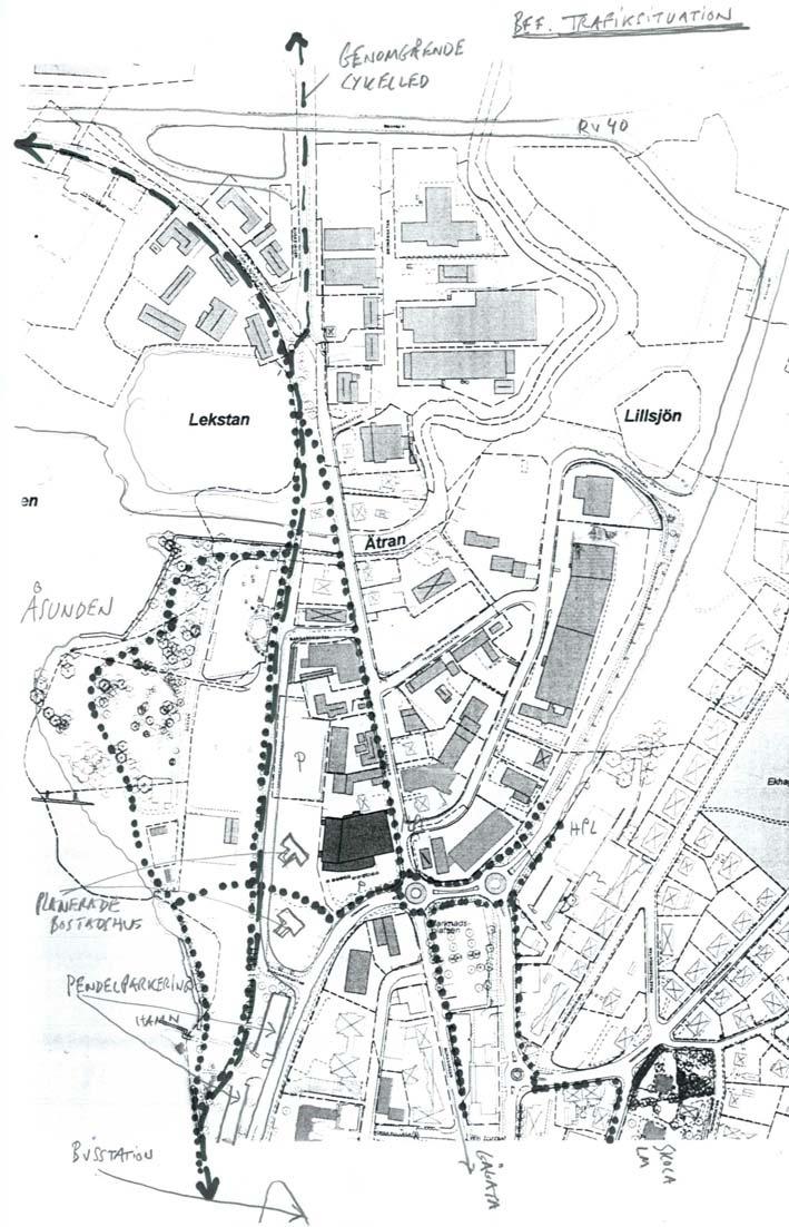 10 Området mellan stadskärnan och ett framtida resecentrum vid Prången är ett viktigt utbyggnadsområde för staden.