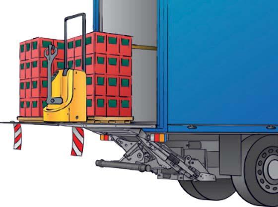 Predestinerad för dryck- och livsmedels-logistik BC 2500 S4U Två fullastade dryckespallar med elektrisk pallvagn och redan har man 2 500 kg last