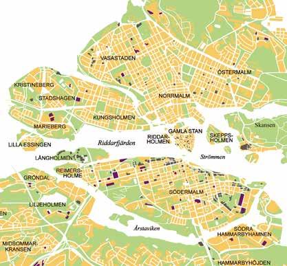 Stadsholmen Svenska Bostäders fastigheter Stadsholmens fastigheter Boende och utrymme, Stadsholmen 2013-12-31 Antal lägenheter 1 631 Antal boende Barn under 16 år, % Personer över 65 år, % Antal